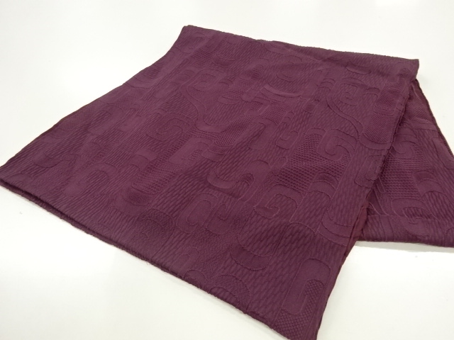 抽象模様織出しショール